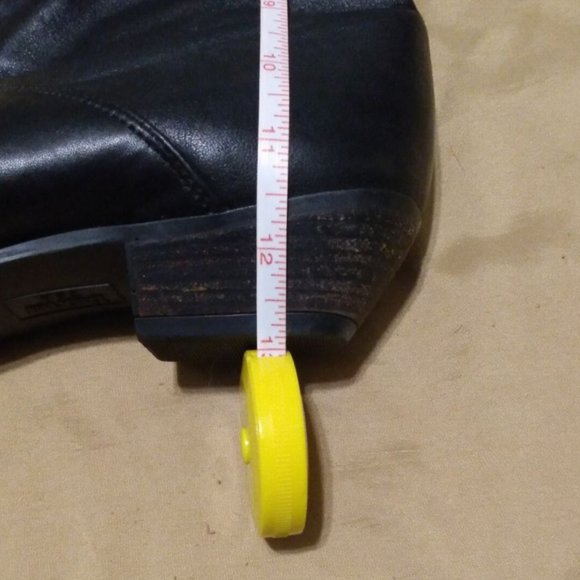 DEXTER vintage black boots, 7  1/2 - Picture 5 of 8